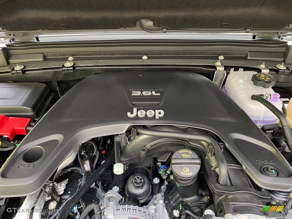 2021 Jeep Gladiator Mojave 4x4 3.6 Liter DOHC 24-Valve VVT V6 Engine Photo #140009800