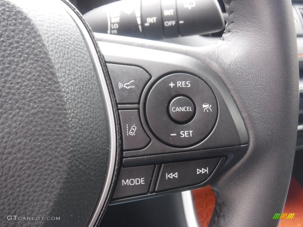 2020 Toyota RAV4 Adventure AWD Black Steering Wheel Photo #140009908