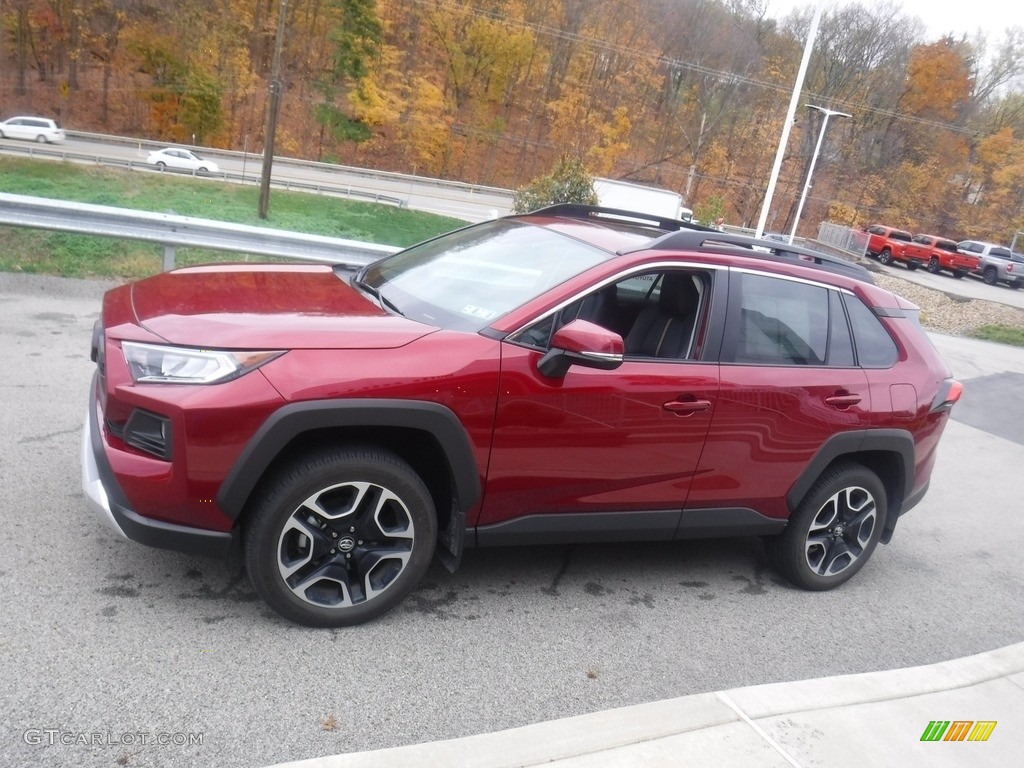 Ruby Flare Pearl 2020 Toyota RAV4 Adventure AWD Exterior Photo #140009983