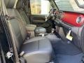 Black 2021 Jeep Wrangler Unlimited Rubicon 4x4 Interior Color