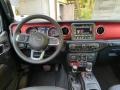 Black 2021 Jeep Wrangler Unlimited Rubicon 4x4 Dashboard