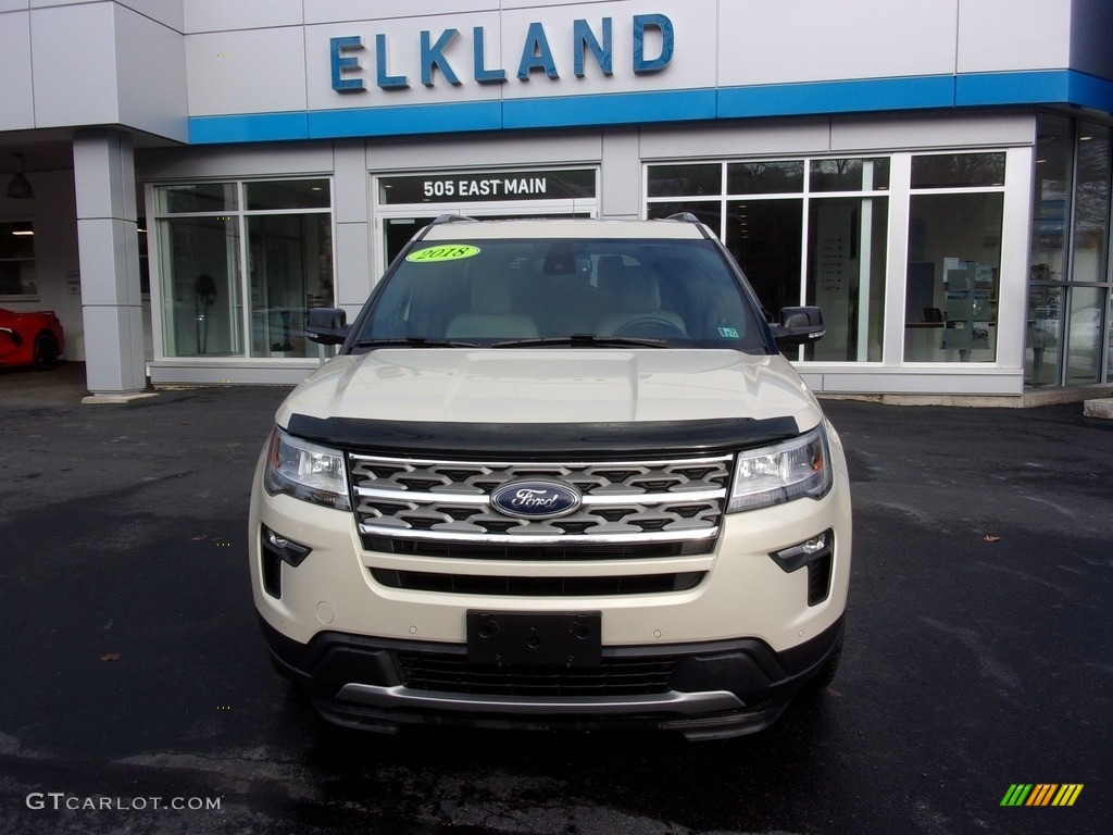 2018 Explorer XLT 4WD - Platinum Dune / Ebony Black photo #3