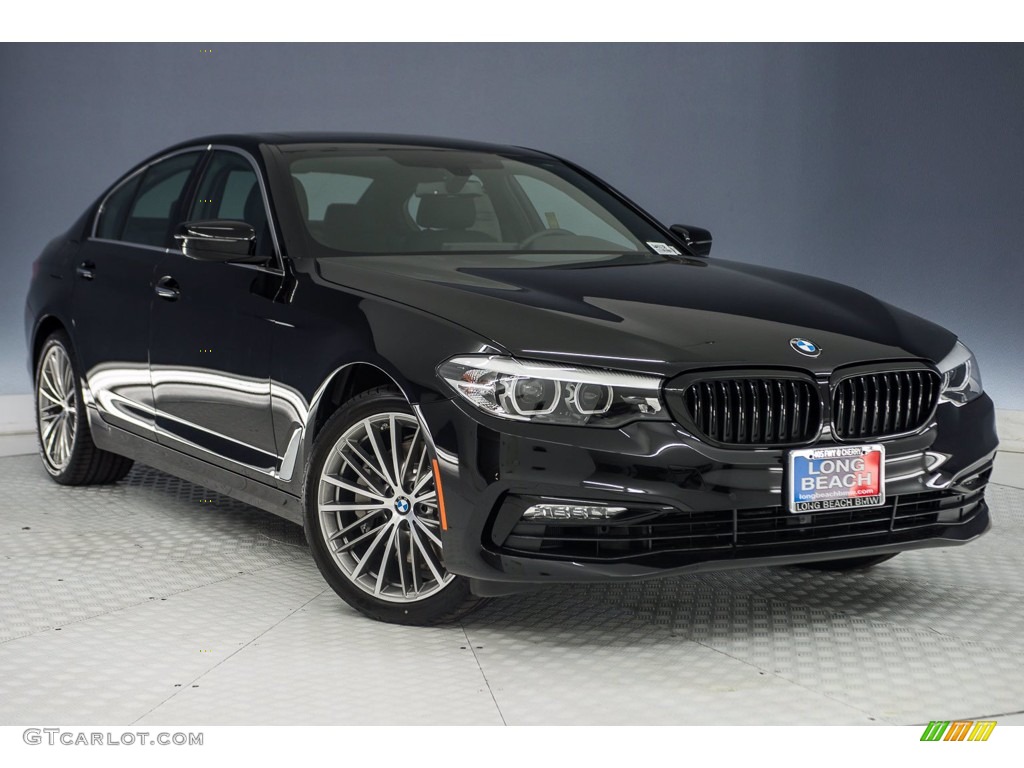 2018 5 Series 540i Sedan - Jet Black / Black photo #11