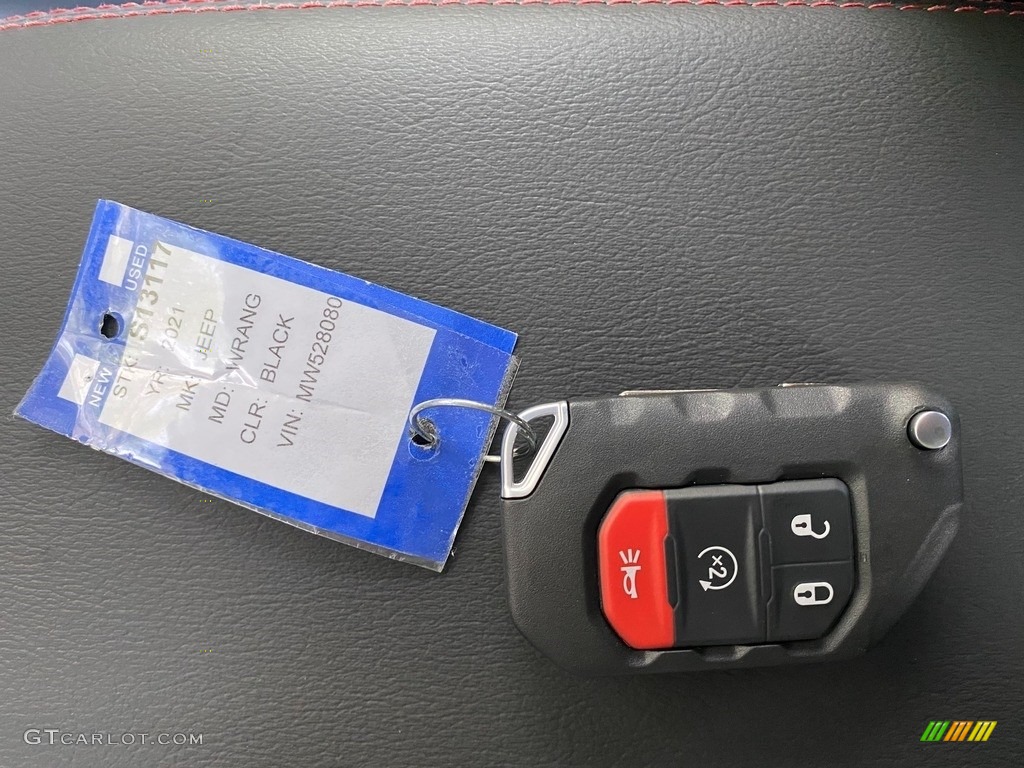 2021 Jeep Wrangler Unlimited Rubicon 4x4 Keys Photo #140010821