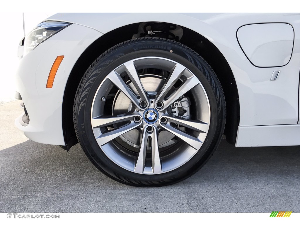 2018 3 Series 330e iPerformance Sedan - Alpine White / Black photo #9