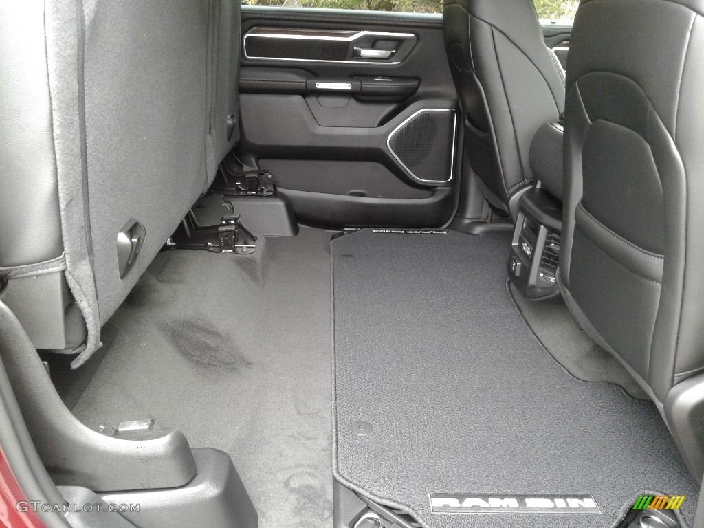 Black Interior 2021 Ram 1500 Laramie Crew Cab 4x4 Photo #140011165