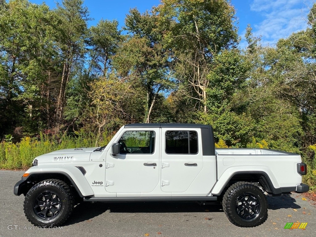 2021 Gladiator Willys 4x4 - Bright White / Black photo #1