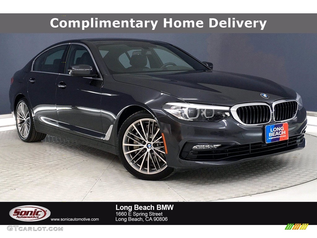 2017 5 Series 530i Sedan - Atlas Cedar Metallic / Black photo #1