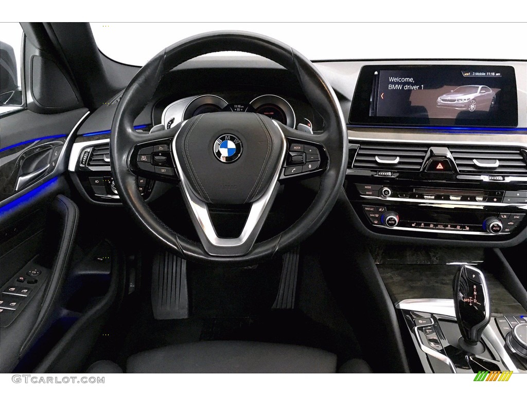 2017 5 Series 530i Sedan - Atlas Cedar Metallic / Black photo #4