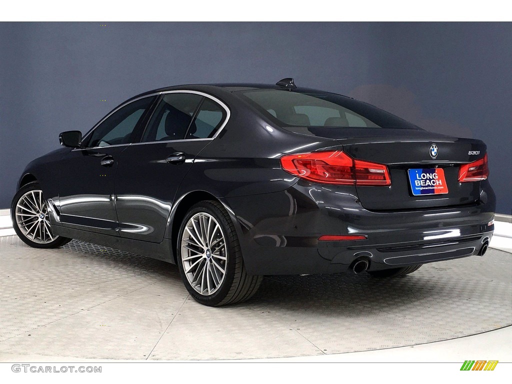 2017 5 Series 530i Sedan - Atlas Cedar Metallic / Black photo #10