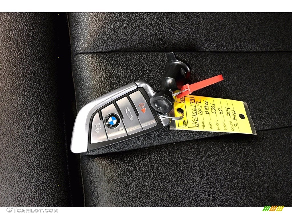 2017 5 Series 530i Sedan - Atlas Cedar Metallic / Black photo #11
