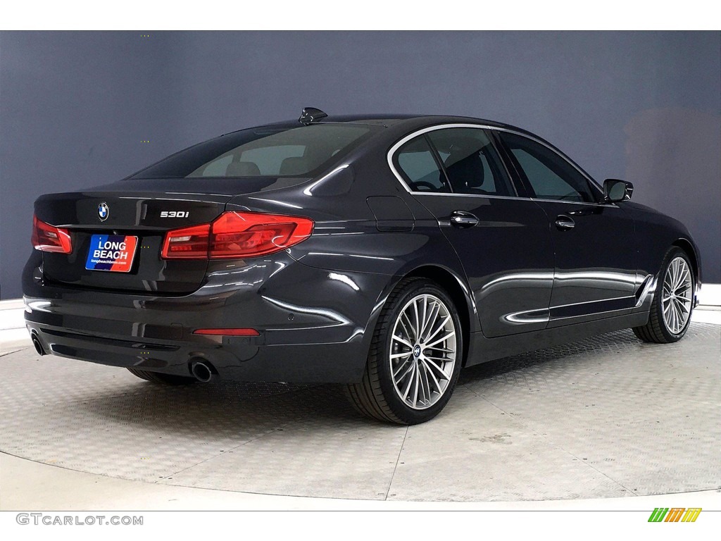 2017 5 Series 530i Sedan - Atlas Cedar Metallic / Black photo #13