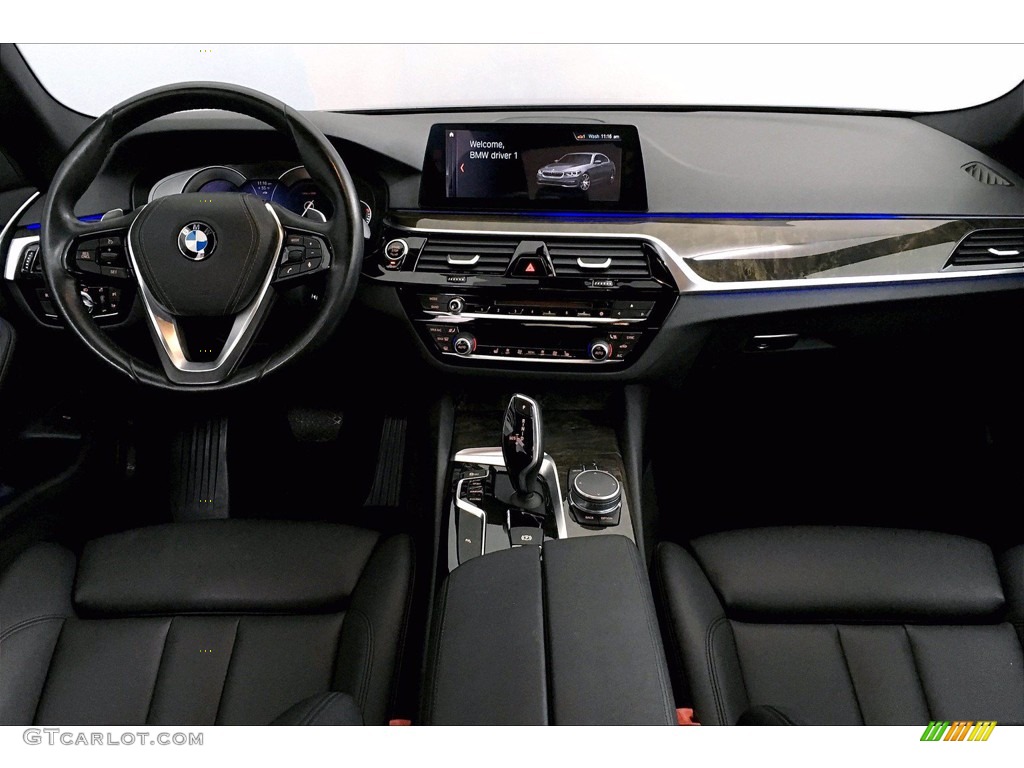 2017 5 Series 530i Sedan - Atlas Cedar Metallic / Black photo #15