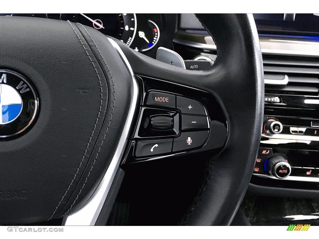 2017 5 Series 530i Sedan - Atlas Cedar Metallic / Black photo #19