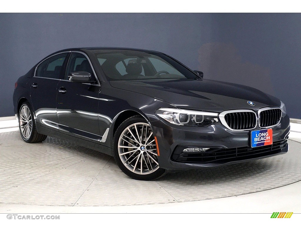 2017 5 Series 530i Sedan - Atlas Cedar Metallic / Black photo #37
