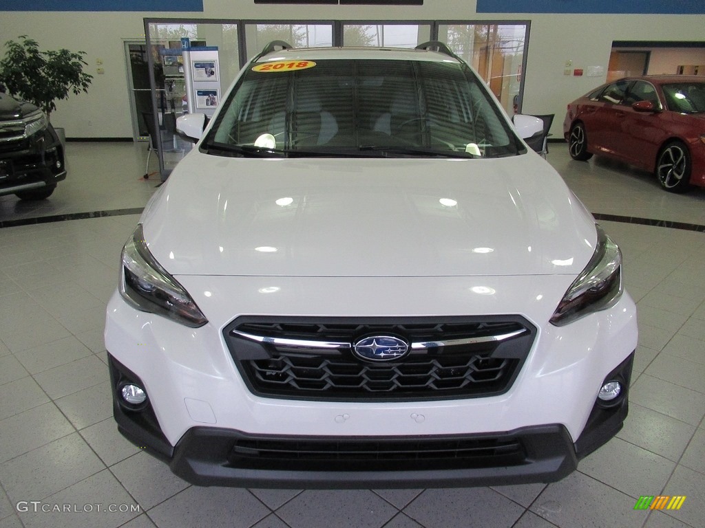 2018 Crosstrek 2.0i Limited - Crystal White Pearl / Gray photo #2