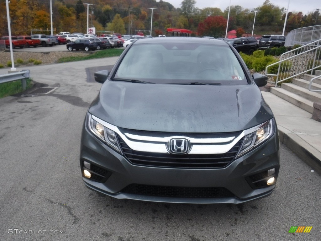 2019 Odyssey EX-L - Forest Mist Metallic / Beige photo #11