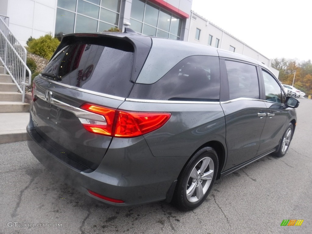 2019 Odyssey EX-L - Forest Mist Metallic / Beige photo #15