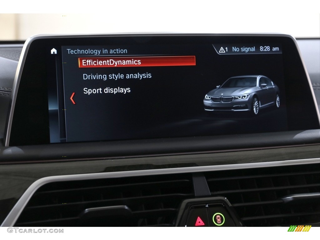 2018 7 Series 750i xDrive Sedan - Carbon Black Metallic / Black photo #27