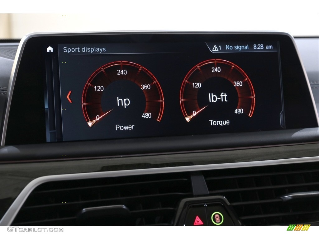 2018 7 Series 750i xDrive Sedan - Carbon Black Metallic / Black photo #28