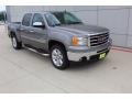 2012 Steel Gray Metallic GMC Sierra 1500 SLE Crew Cab  photo #2