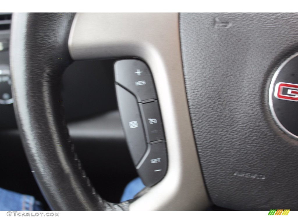 2012 Sierra 1500 SLE Crew Cab - Steel Gray Metallic / Ebony photo #11
