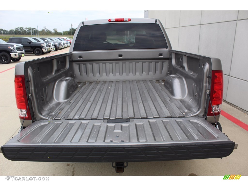 2012 Sierra 1500 SLE Crew Cab - Steel Gray Metallic / Ebony photo #22