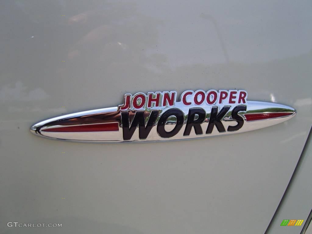 2009 Cooper John Cooper Works Hardtop - Pepper White / Black/Grey photo #3