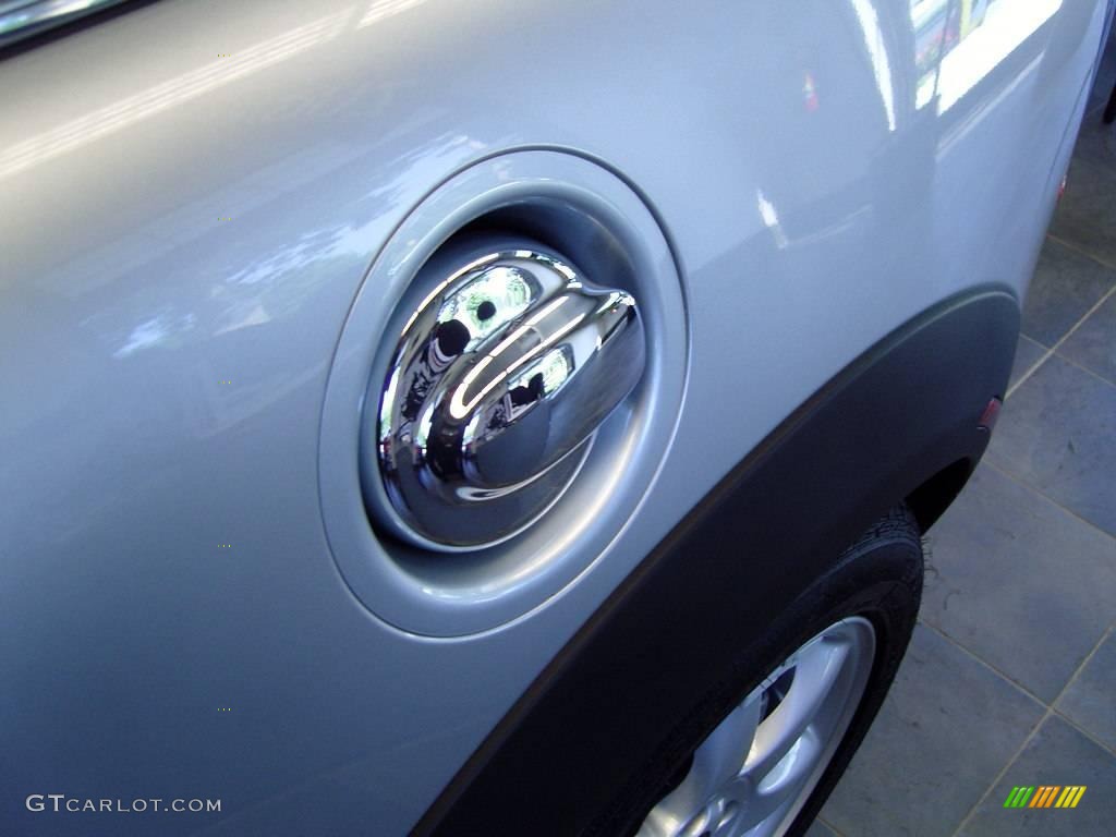 2008 Cooper S Clubman - Pure Silver Metallic / Checkered Carbon Black/Black photo #35