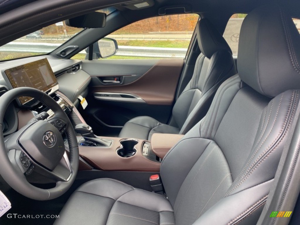 Black Interior 2021 Toyota Venza Hybrid Limited AWD Photo #140017025