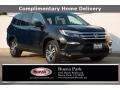 2017 Crystal Black Pearl Honda Pilot EX  photo #1