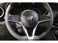 Black/Dark Gray Steering Wheel Photo for 2018 Alfa Romeo Giulia #140018585