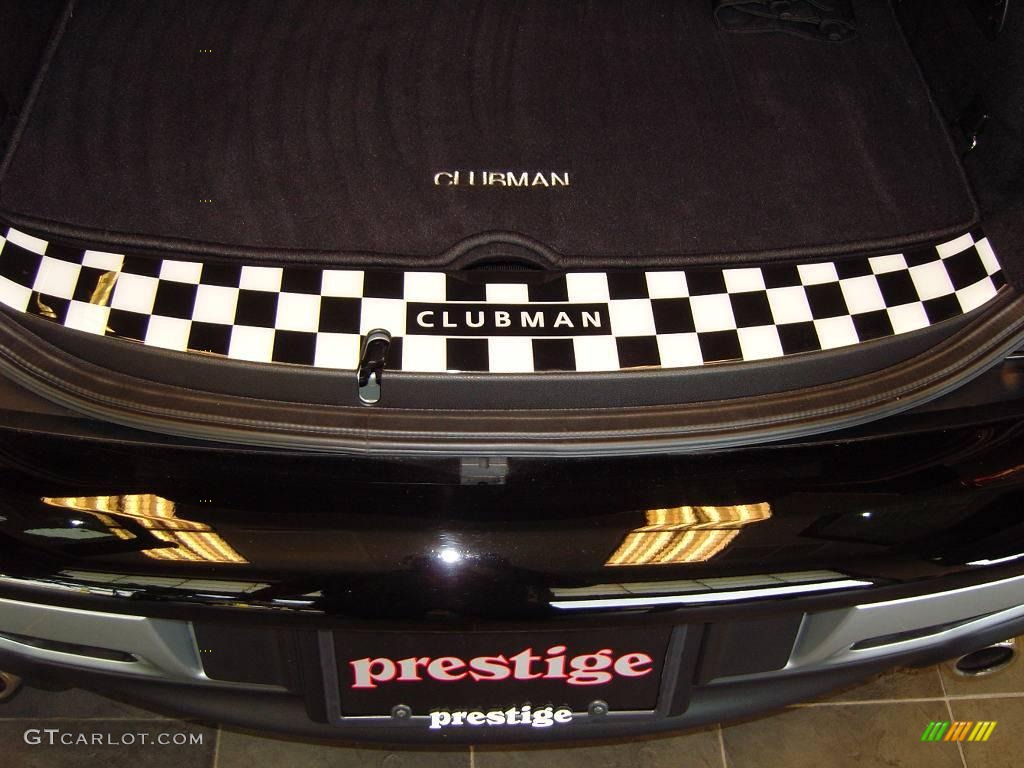 2008 Cooper S Clubman - Pure Silver Metallic / Checkered Carbon Black/Black photo #52
