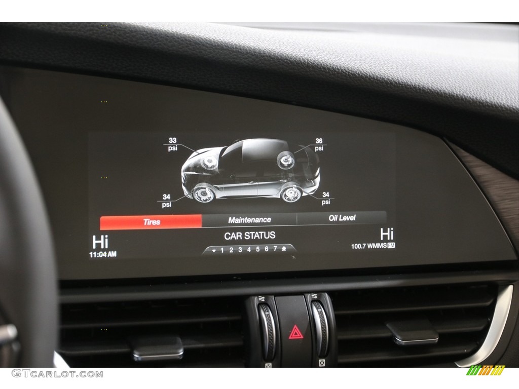 2018 Giulia Sport AWD - Monza Red Metallic / Black/Dark Gray photo #17