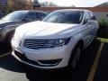 White Platinum 2017 Lincoln MKX Reserve AWD