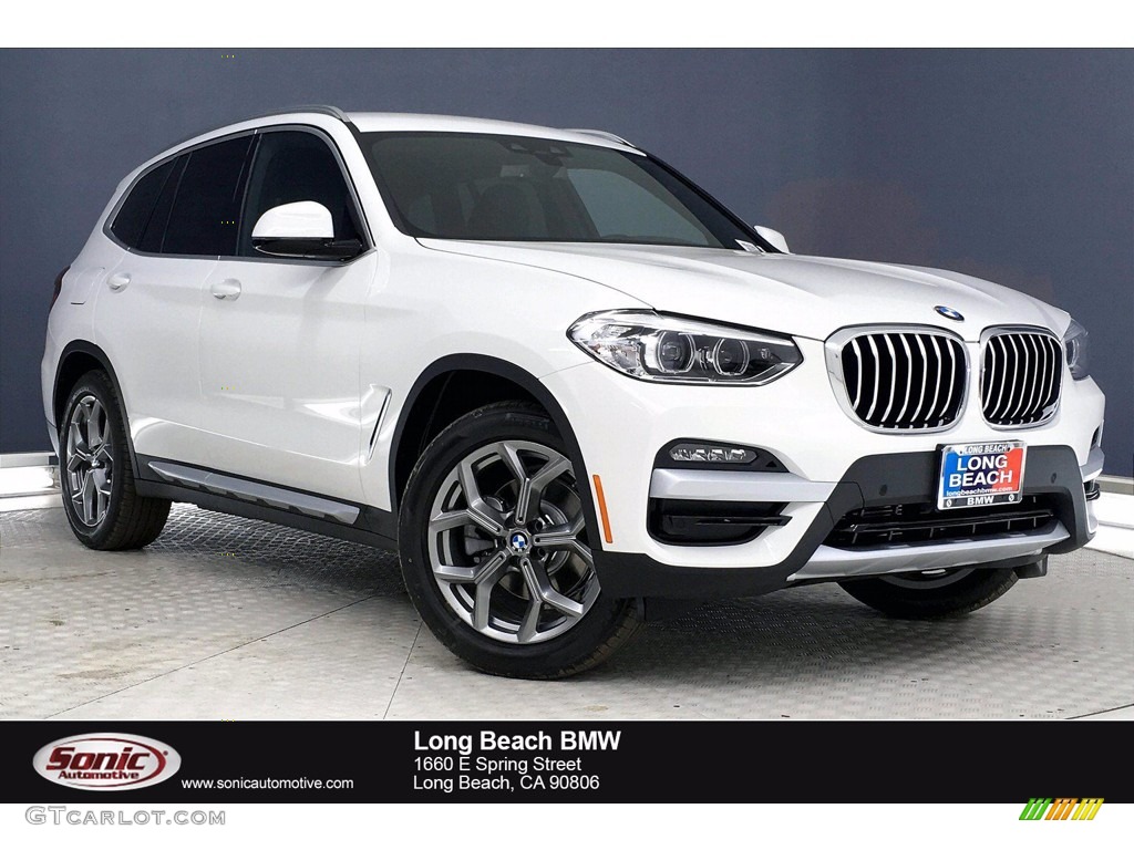 Alpine White BMW X3