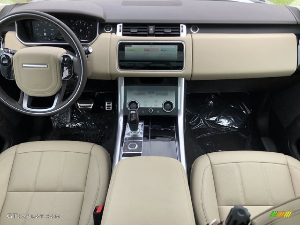 Almond/Espresso Interior 2021 Land Rover Range Rover Sport HSE Silver Edition Photo #140020151