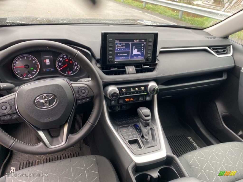 2021 RAV4 XLE AWD - Midnight Black Metallic / Light Gray photo #3