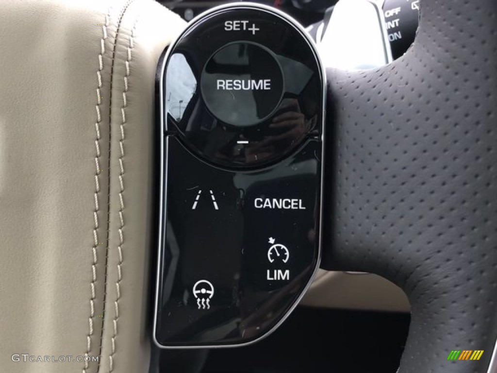 2021 Land Rover Range Rover Sport HSE Silver Edition Almond/Espresso Steering Wheel Photo #140020409