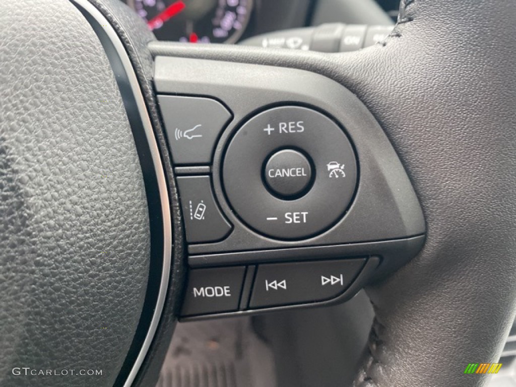 2021 RAV4 XLE AWD - Midnight Black Metallic / Light Gray photo #8