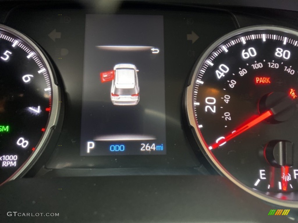 2021 RAV4 XLE AWD - Midnight Black Metallic / Light Gray photo #9