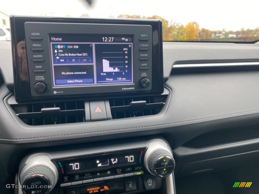 2021 RAV4 XLE AWD - Midnight Black Metallic / Light Gray photo #10