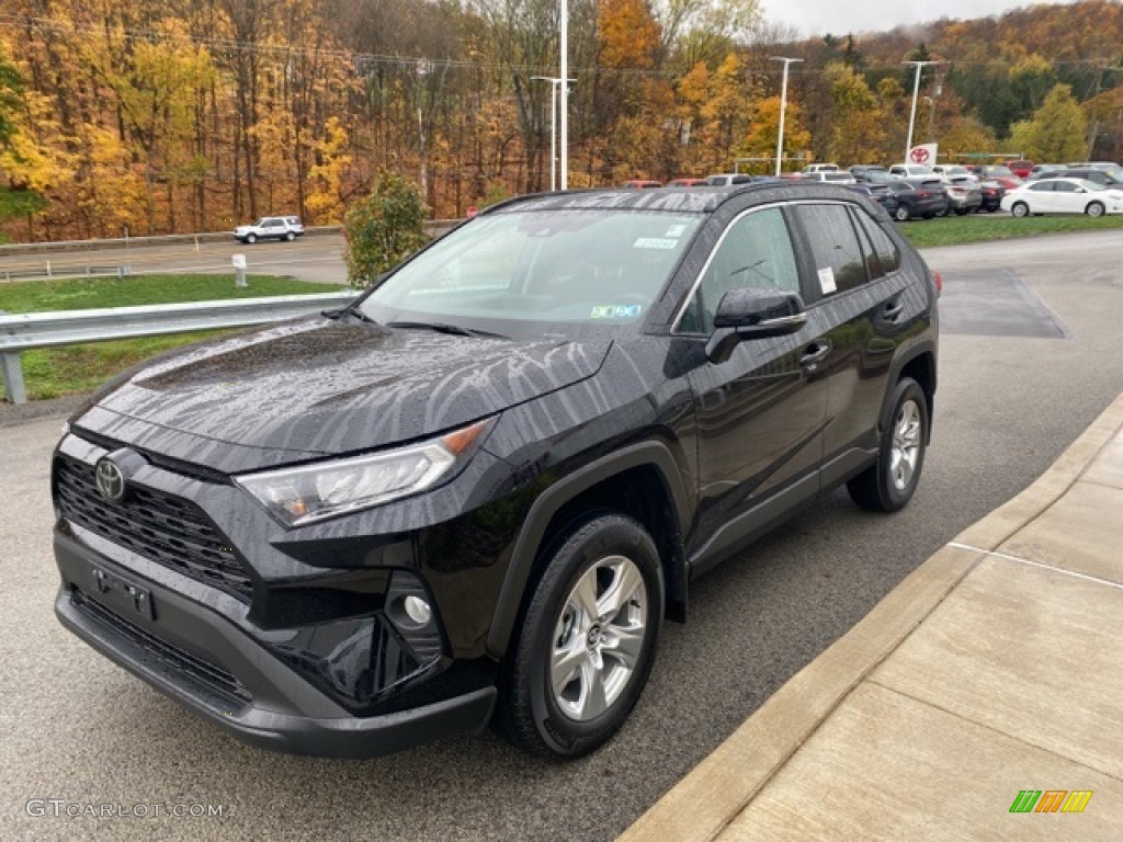 2021 RAV4 XLE AWD - Midnight Black Metallic / Light Gray photo #15