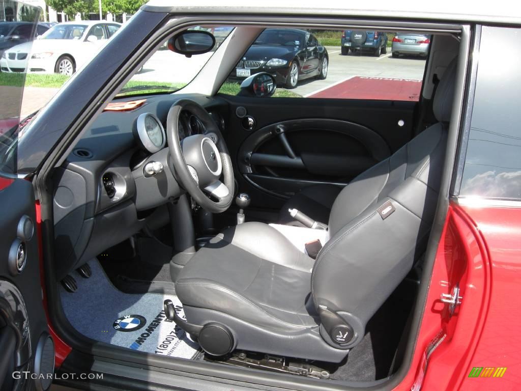 2005 Cooper S Hardtop - Chili Red / Dark Grey photo #18