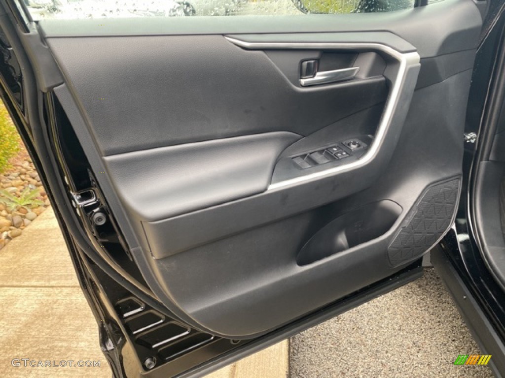 2021 RAV4 XLE AWD - Midnight Black Metallic / Light Gray photo #24