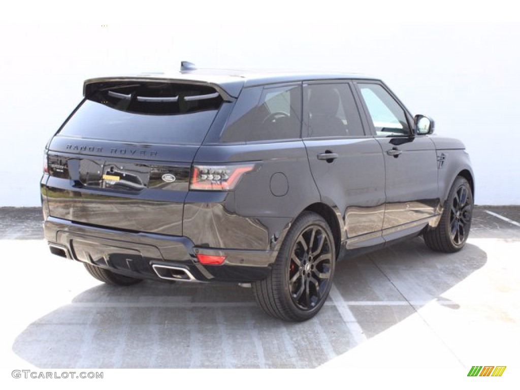 2021 Range Rover Sport HSE Dynamic - Santorini Black Metallic / Ebony photo #2