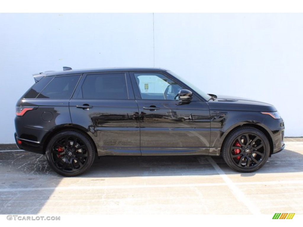 2021 Range Rover Sport HSE Dynamic - Santorini Black Metallic / Ebony photo #5