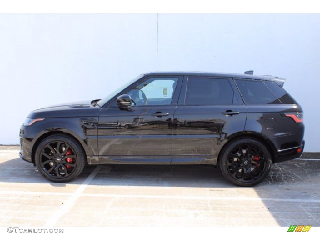 2021 Range Rover Sport HSE Dynamic - Santorini Black Metallic / Ebony photo #6