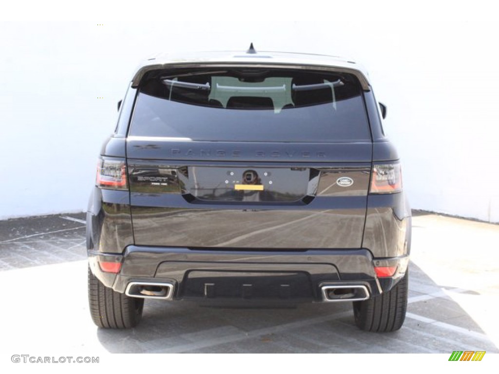 2021 Range Rover Sport HSE Dynamic - Santorini Black Metallic / Ebony photo #7