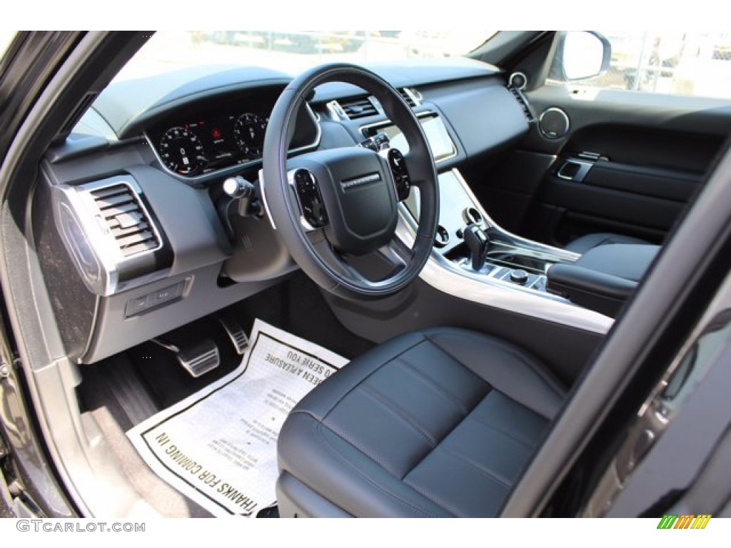 Ebony Interior 2021 Land Rover Range Rover Sport HSE Dynamic Photo #140021066